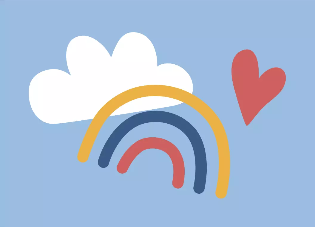 Animation of rainbow